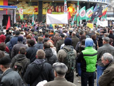 Митинг против добычи никеля. Фото: "Движение в защиту Хопра"