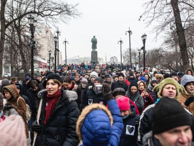 Марш материнского гнева, Москва, 10.2.19. Фото: Евгений Фельдман, meduza.io